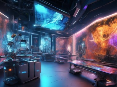 科技与艺术融合的活动室，科技与艺术完美结合的场所