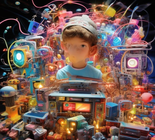 创新科技动态图绘画方法一年级学生