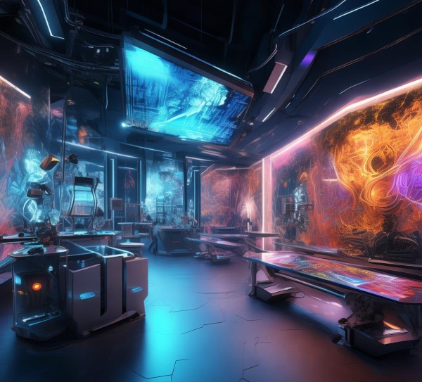 科技与艺术融合的活动室,科技与艺术完美结合的场所 科技与艺术融合的活动室,科技与艺术完美结合的场所